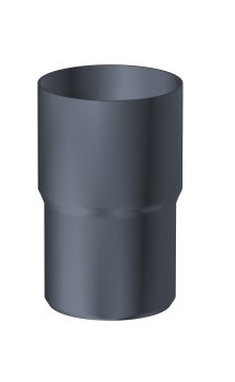 Fallrohrverbinder für Fallrohre DN 100 Aluminium anthrazit